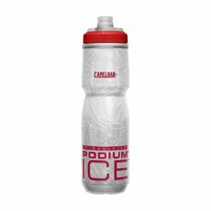 CAMELBAK Cyklistická láhev na vodu - PODIUM ICE 0,62L - červená