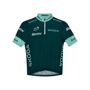 SANTINI Cyklistický dres s krátkým rukávem - TOUR DE FRANCE 2023 - zelená