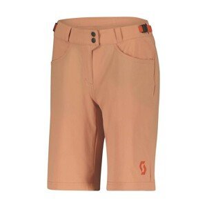 SCOTT Cyklistické kalhoty krátké bez laclu - TRAIL FLOW LADY - růžová XL