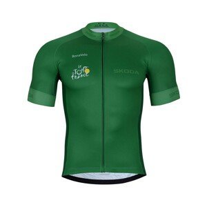 BONAVELO Cyklistický dres s krátkým rukávem - TOUR DE FRANCE 2023 - zelená