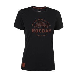 ROCDAY Cyklistický dres s krátkým rukávem - MONTY LADY - černá/červená M