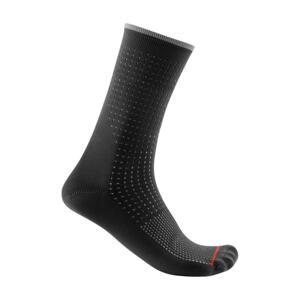 CASTELLI Cyklistické ponožky klasické - PREMIO - černá 2XL