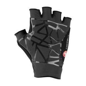CASTELLI Cyklistické rukavice krátkoprsté - ICON RACE - černá