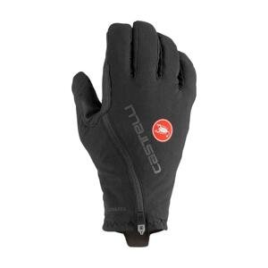 CASTELLI Cyklistické rukavice dlouhoprsté - ESPRESSO GT - černá S