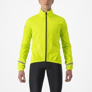 CASTELLI Cyklistická voděodolná pláštěnka - EMERGENCY 2 - světle zelená