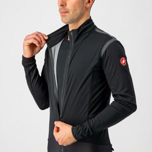 CASTELLI Cyklistická zateplená bunda - ALPHA ROS 2 LIGHT - černá