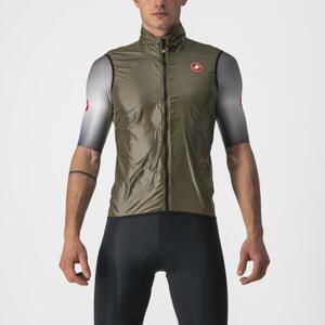 CASTELLI Cyklistická vesta - ARIA VEST - zelená XL