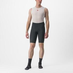 CASTELLI Cyklistické kalhoty krátké bez laclu - ENTRATA 2 - černá