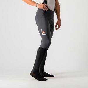 CASTELLI Cyklistické kalhoty dlouhé s laclem - VELOCISSIMO 5 - černá XL