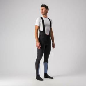 CASTELLI Cyklistické kalhoty dlouhé s laclem - NANO FLEX PRO 2 - černá