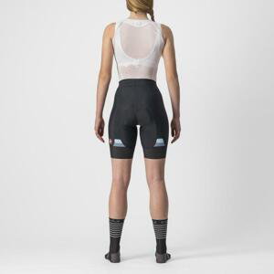 CASTELLI Cyklistické kalhoty krátké bez laclu - PRIMA - černá/světle modrá