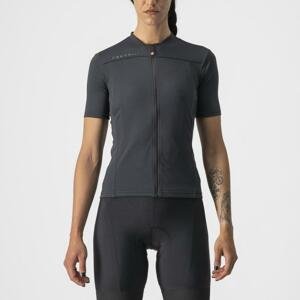 CASTELLI Cyklistický dres s krátkým rukávem - ANIMA 3 - černá XS