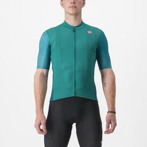 CASTELLI Cyklistický dres s krátkým rukávem - ENDURANCE ELITE - zelená XS