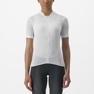 CASTELLI Cyklistický dres s krátkým rukávem - ANIMA - bílá S