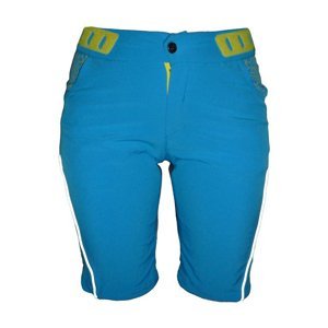 HAVEN Cyklistické kalhoty krátké bez laclu - SINGLETRAIL LADY - modrá XL