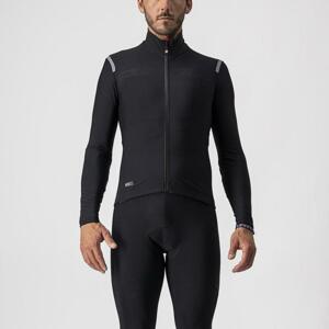 CASTELLI Cyklistický dres s dlouhým rukávem zimní - TUTTO NANO ROS - černá L