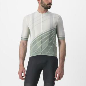 CASTELLI Cyklistický dres s krátkým rukávem - SPEED STRADA - bílá L