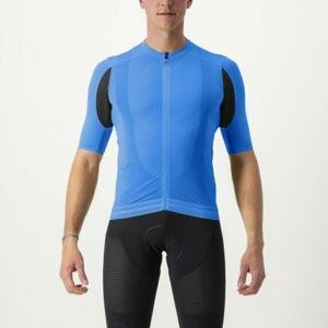 CASTELLI Cyklistický dres s krátkým rukávem - SUPERLEGGERA 3 - modrá 2XL