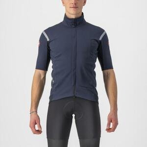 CASTELLI Cyklistický dres s krátkým rukávem - GABBA ROS 2 - modrá XS