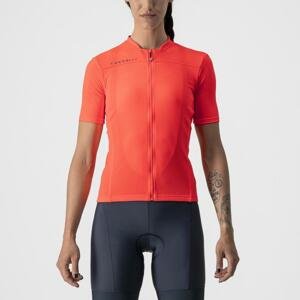 CASTELLI Cyklistický dres s krátkým rukávem - ANIMA 3 - růžová XS