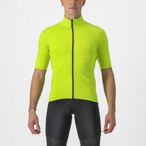 CASTELLI Cyklistický dres s krátkým rukávem - PERFETTO ROS 2 WIND - světle zelená 2XL