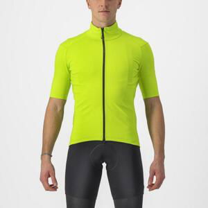 CASTELLI Cyklistický dres s krátkým rukávem - PERFETTO ROS 2 WIND - světle zelená S