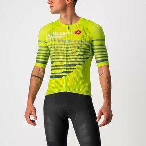 CASTELLI Cyklistický dres s krátkým rukávem - CLIMBER 'S 3.0 SL - světle zelená XS