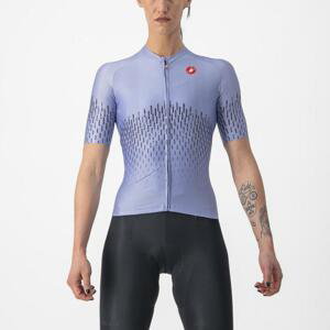 CASTELLI Cyklistický dres s krátkým rukávem - AERO PRO W - fialová S