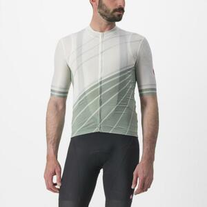 CASTELLI Cyklistický dres s krátkým rukávem - SPEED STRADA - bílá 3XL