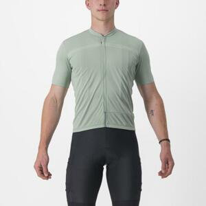 CASTELLI Cyklistický dres s krátkým rukávem - UNLIMITED ALLROAD - zelená 3XL