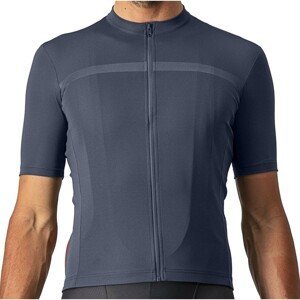 CASTELLI Cyklistický dres s krátkým rukávem - CLASSIFICA - modrá XS