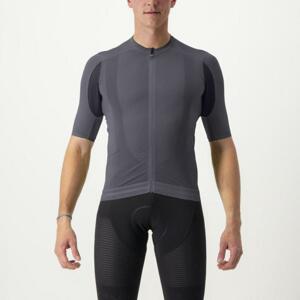 CASTELLI Cyklistický dres s krátkým rukávem - SUPERLEGGERA 3 - šedá S