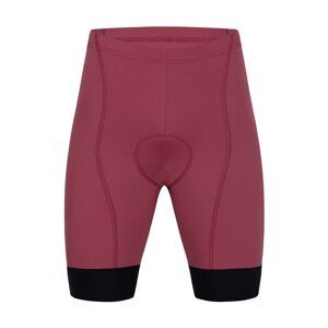 HOLOKOLO Cyklistické kalhoty krátké bez laclu - ELITE - červená/černá XL