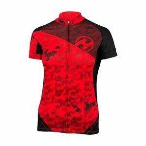 HAVEN Cyklistický dres s krátkým rukávem - SINGLETRAIL NEO WOMEN - červená XS