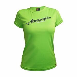 HAVEN Cyklistický dres s krátkým rukávem - AMAZON SHORT - zelená/fialová M