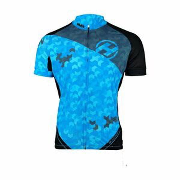 HAVEN Cyklistický dres s krátkým rukávem - SINGLETRAIL NEO - modrá 4XL