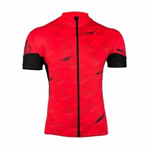 HAVEN Cyklistický dres s krátkým rukávem - SKINFIT NEO - červená/černá 3XL