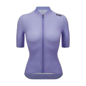 SANTINI Cyklistický dres s krátkým rukávem - REDUX SPEED - fialová XL