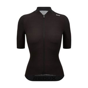 SANTINI Cyklistický dres s krátkým rukávem - REDUX SPEED - černá 2XS