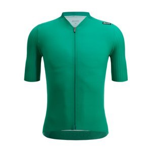 SANTINI Cyklistický dres s krátkým rukávem - REDUX SPEED - zelená 2XL