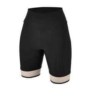 SANTINI Cyklistické kalhoty krátké bez laclu - GIADA BENGAL - černá 2XL