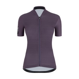SANTINI Cyklistický dres s krátkým rukávem - VIGNETO - fialová S