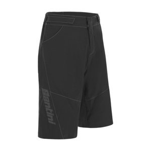 SANTINI Cyklistické kalhoty krátké bez laclu - SELVA LADY - černá XL