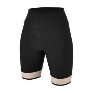 SANTINI Cyklistické kalhoty krátké bez laclu - GIADA BENGAL - černá M