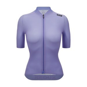 SANTINI Cyklistický dres s krátkým rukávem - REDUX SPEED - fialová L