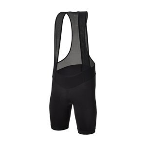 SANTINI Cyklistické kalhoty krátké s laclem - OMNIA - černá 2XL