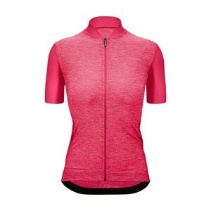 SANTINI Cyklistický dres s krátkým rukávem - COLORE PURO - růžová L