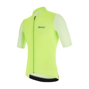 SANTINI Cyklistický dres s krátkým rukávem - REDUX VIGOR - světle zelená L