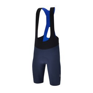 SANTINI Cyklistické kalhoty krátké s laclem - REDUX SPEED - modrá 4XL