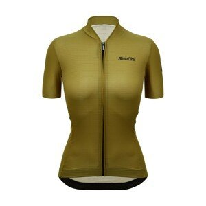 SANTINI Cyklistický dres s krátkým rukávem - GLORY DAY  - zelená XS